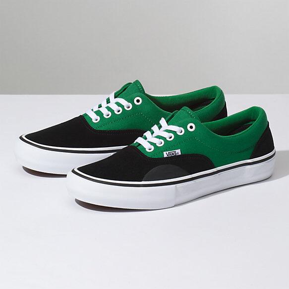 VANS ERA PRO BLACK AMAZON GREEN ORIGINAL