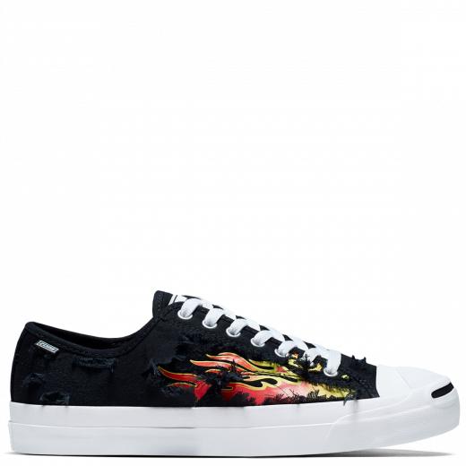 CONVERSE JACK PURCELL PRO ARCHIVE PRINT BLACK ORIGINAL