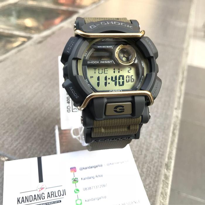 CASIO GSHOCK GD400-9 GD-400-9 ORIGINAL GARANSI RESMI GAP