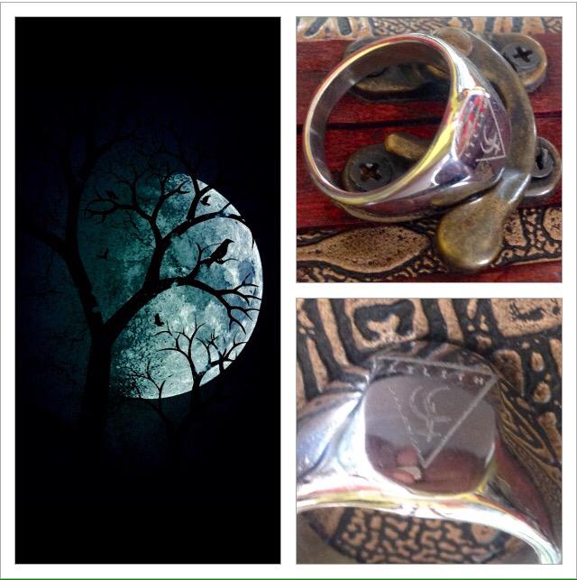 Cincin Wanita Bulan Moon Cinta Raja Sulaiman