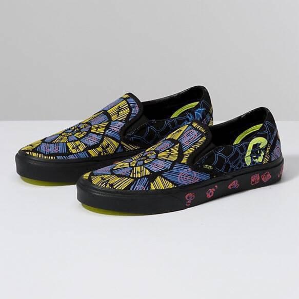 VANS DISNEY THE NIGHTMARE BEFORE CHRISTMAS SLIP-ON OOGIE BOOGIE