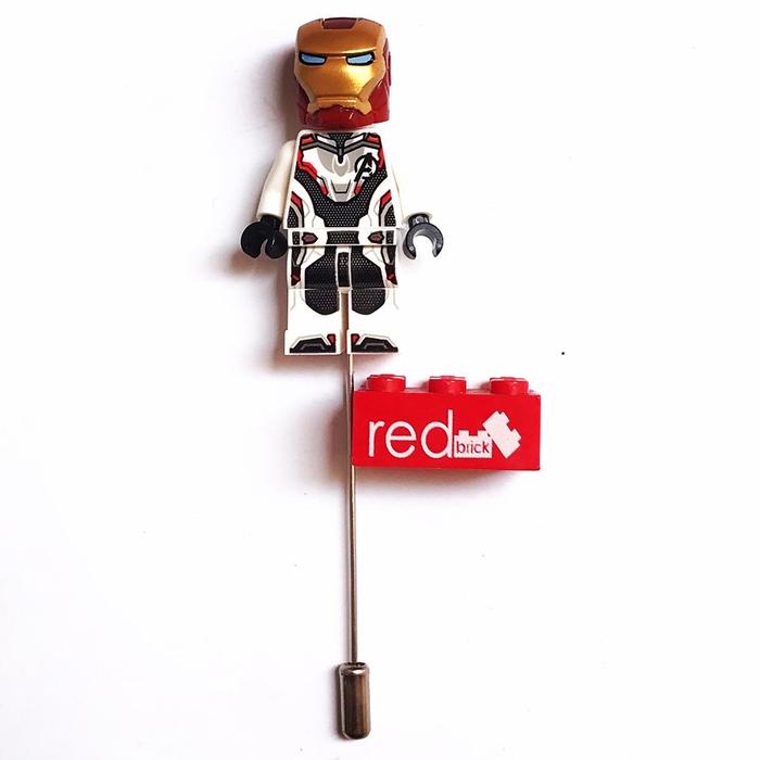 LEGO Iron Man Quantum Suit Lapel Pin