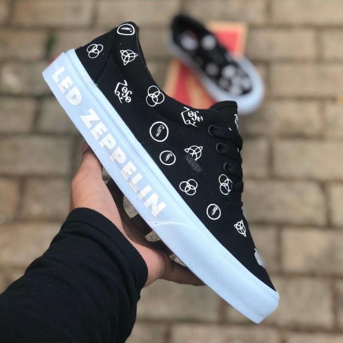 Vans Era Led Zeppelin Black True White