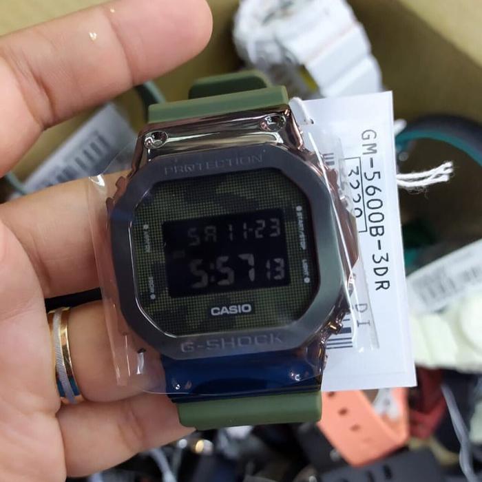 CASIO GSHOCK GM-5600B-3DR GM5600B-3DR ORIGINAL GARANSI RESMI GAP 2TH