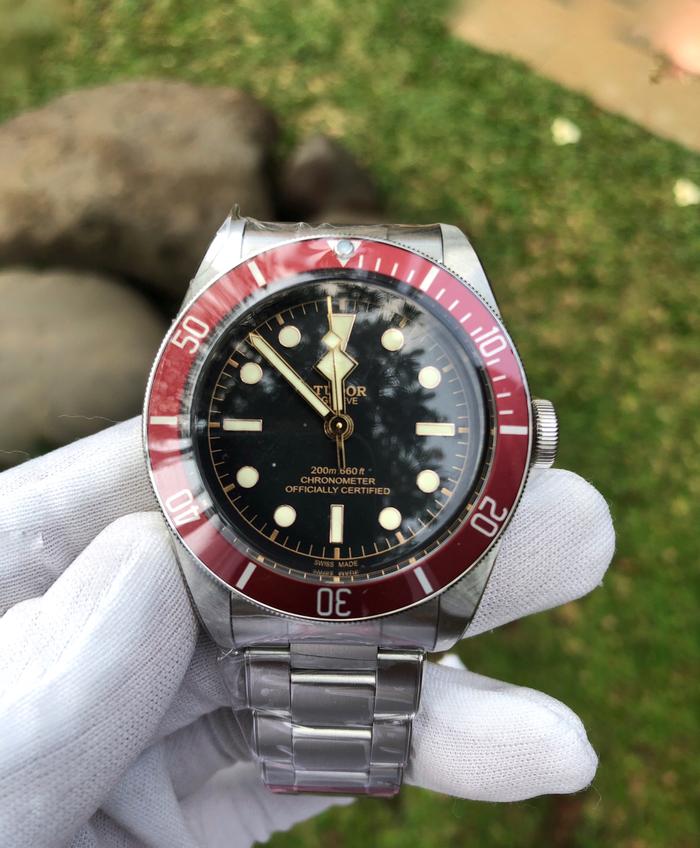 BNIB Tudor Black Bay Red βIron Manβ Oct 2019