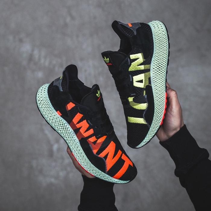 Adidas ZX4000 4D “Black/Green/Black”