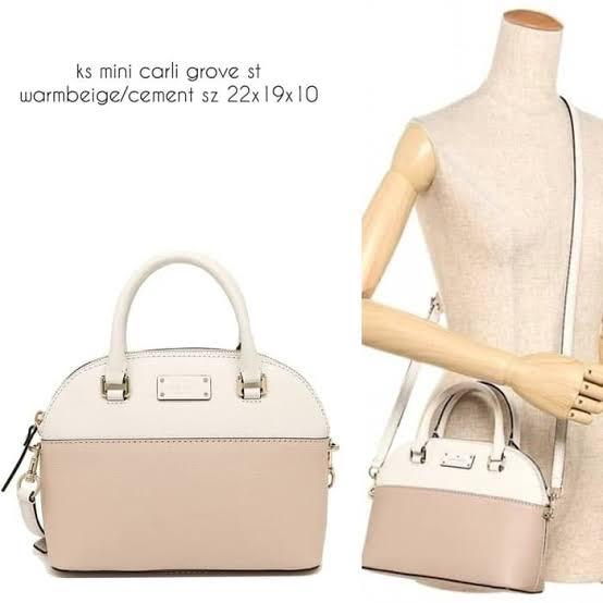 Kate spade mini carli grove street two tone