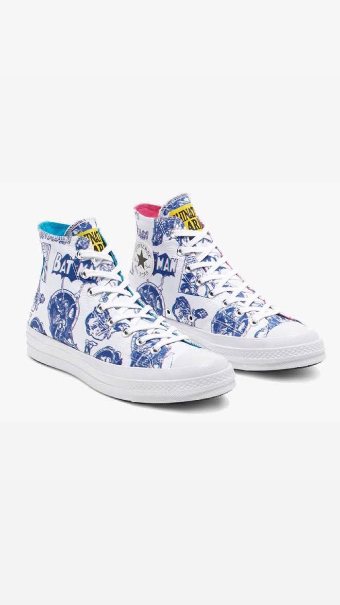 CONVERSE x BATMAN x CHINATOWN MARKET 3D CHUCK TAYLOR 70s HI ORIGINAL
