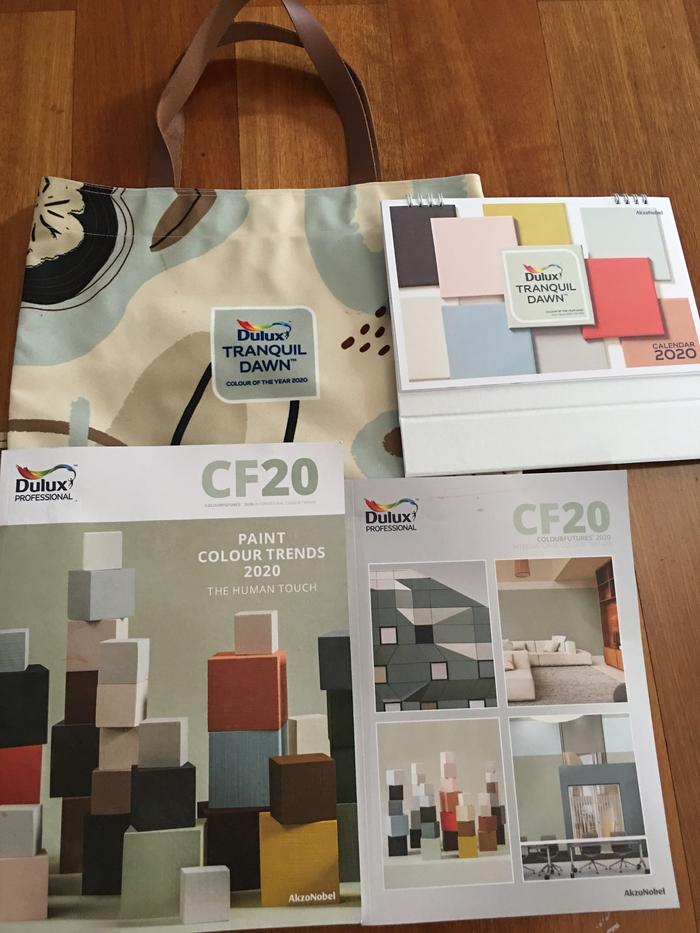 Majalah Dulux 2020 CF20 Tranquil dawn free bag dan kalender Limited ed