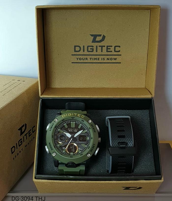 DIGITEC Original Jam Tangan Pria GREEN ARMY