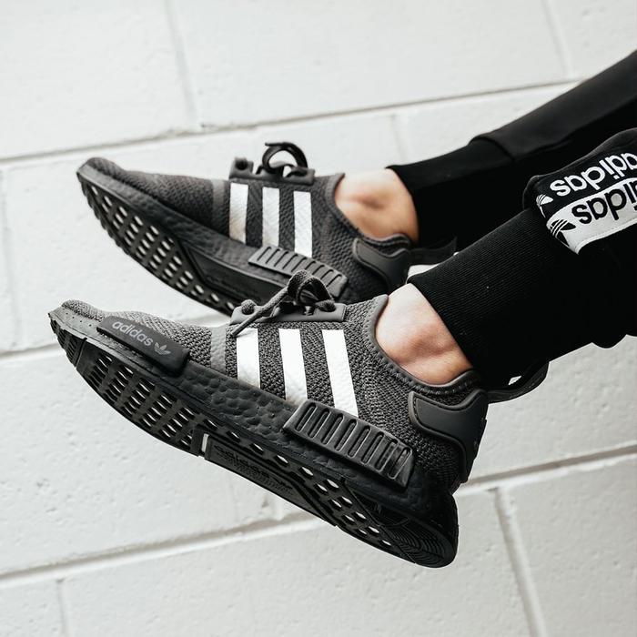 Adidas Women NMD R1 “Grey/Black/Silver”