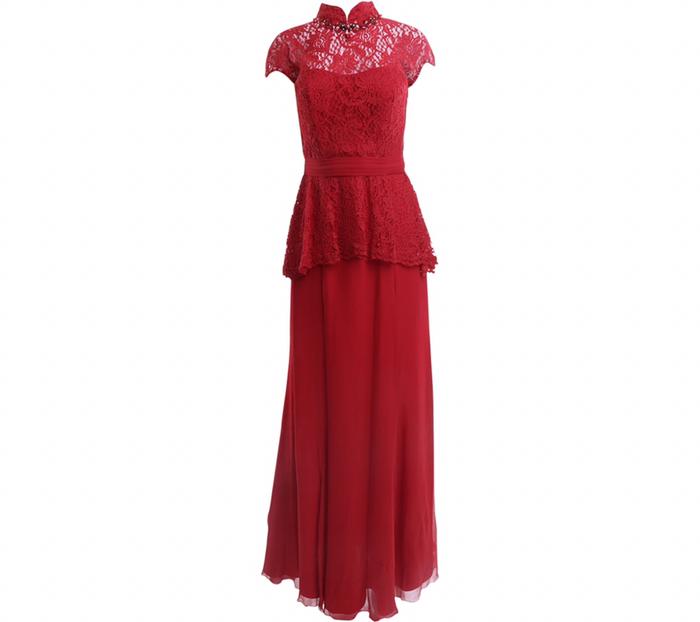 Terusan studio 133 biyan,red size M