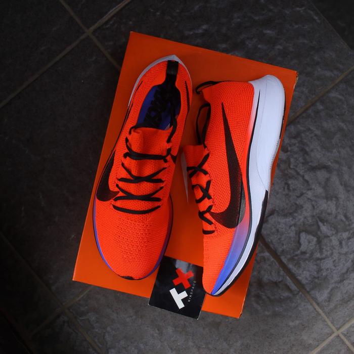 NIKE VAPORFLY FLYKNIT 4% BRIGHT CRIMSON