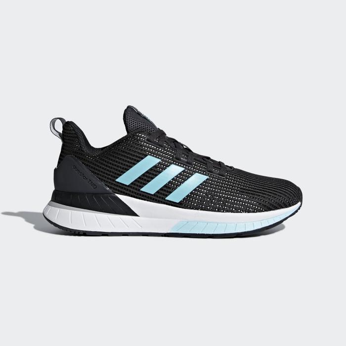 Adidas Women Questar TND Shoes Black Clear Aqua Original