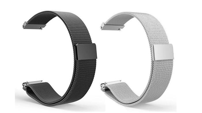 Sony SW2 dan fossil milanese strap 24mm