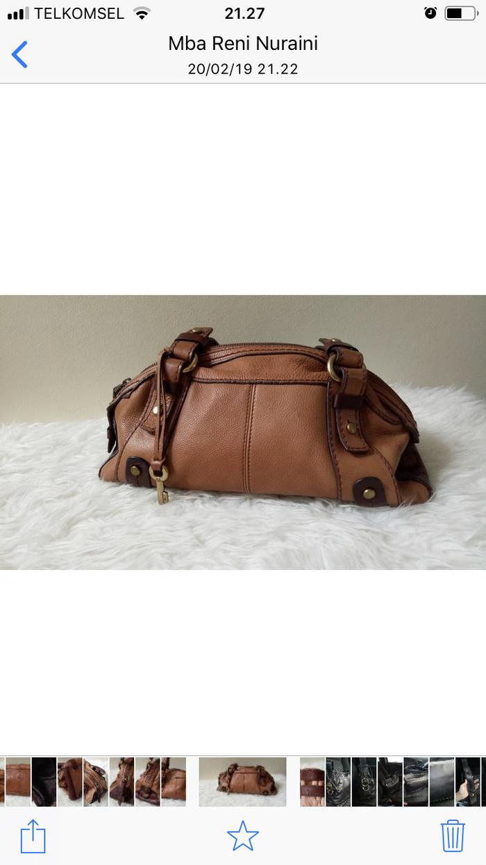 Fossil 54 satchel