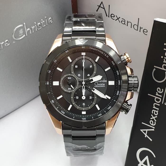 ALEXANDRE CHRISTIE AC6508MC Blue/Black Gold