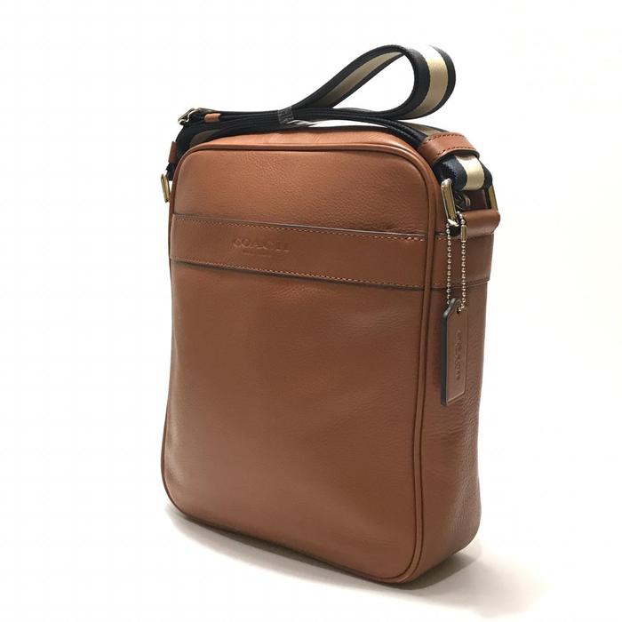 Coach F54782 Flight Bag Smooth Leather (Saddle)