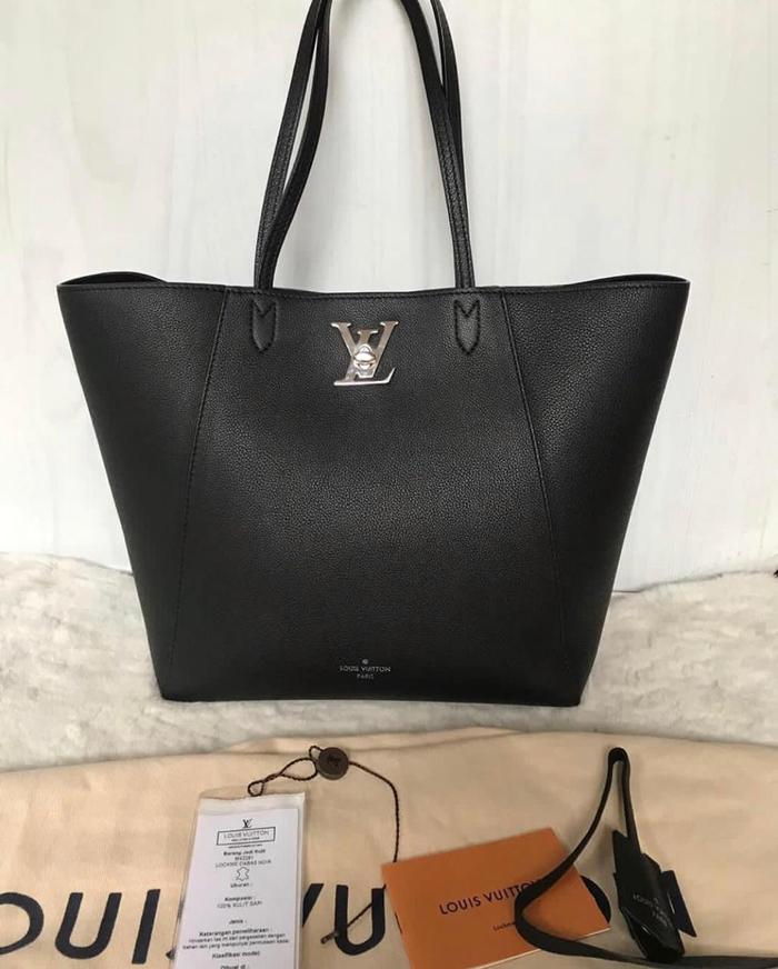 Preloved lv lock me tote