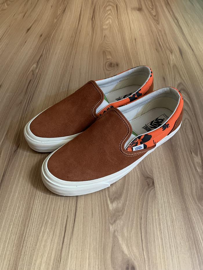 Vans Vault Slipon OG Lx Modernica Leather Brown