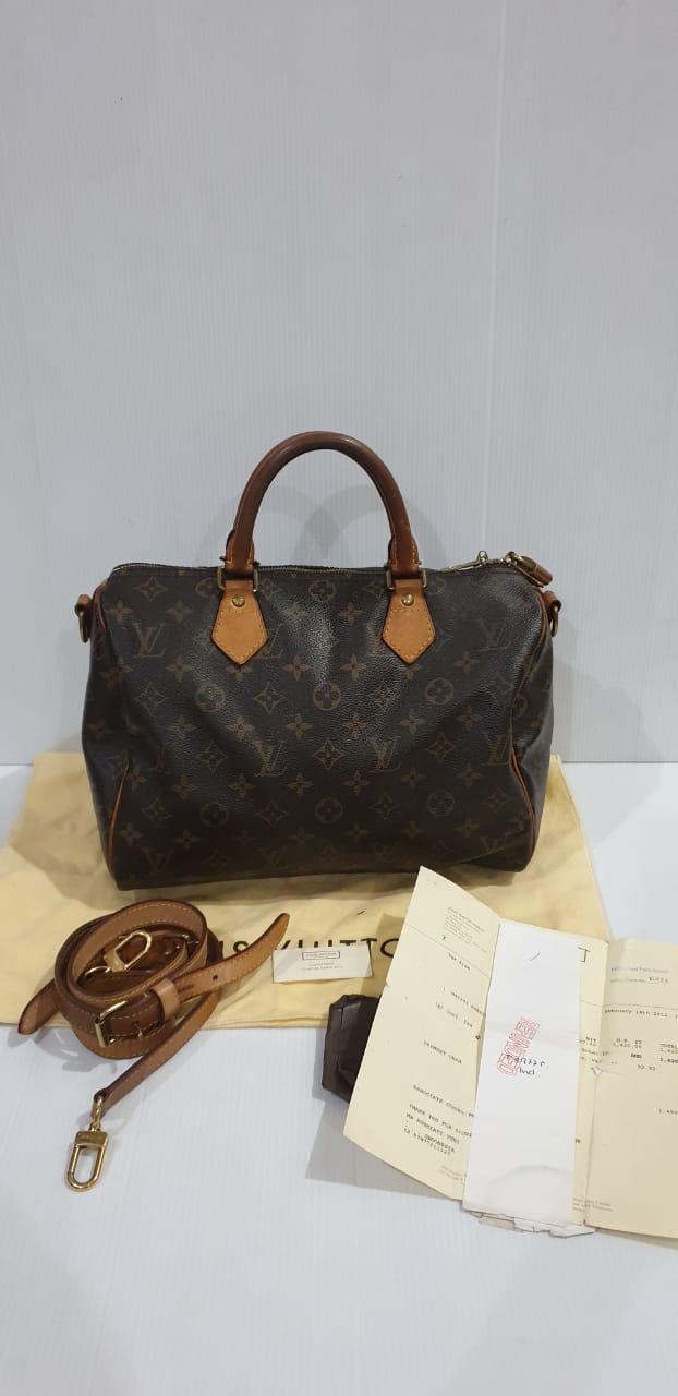 Pelunasan Preloved Louis Vuitton bandou 30 mono