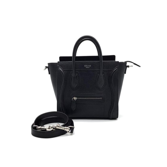 Preloved Celine Nano Luggage Black