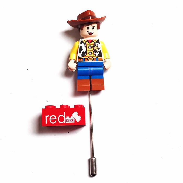 LEGO Woody Lapel Pin (Toy Story 4 Edition)