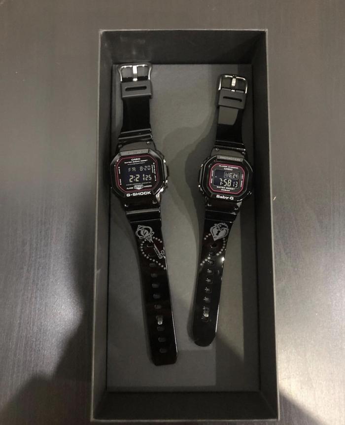 Casio Gshock Love Couple SLV 18B-1