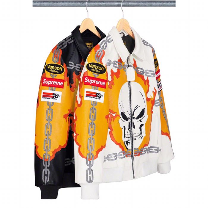 Jaket supreme ghost rider