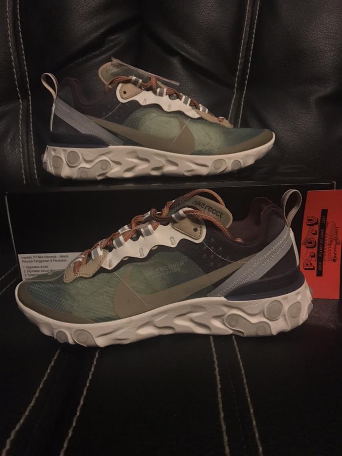 Nike React Element 87 Undercover Green Mist Original BNIBWT