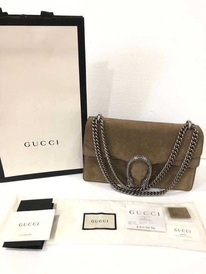 Preloved Gucci Dionysus Suede