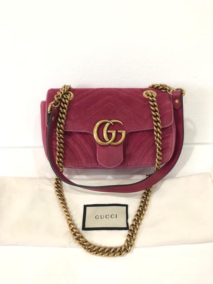 Preloved Gucci Marmont Velvet