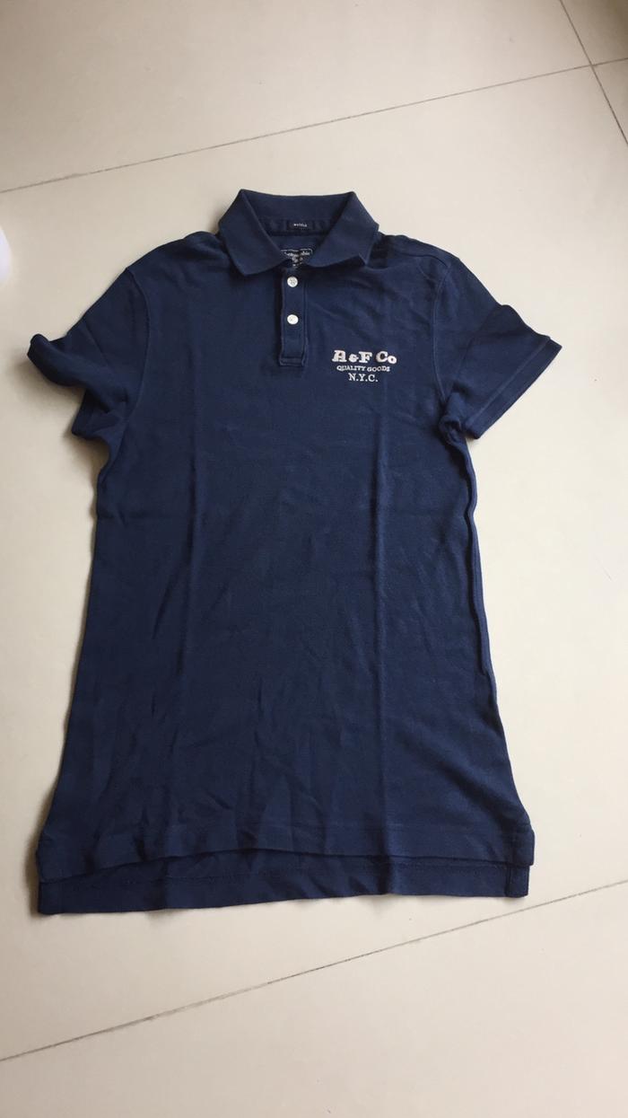 Dress Biru Dongker by Abercrombie