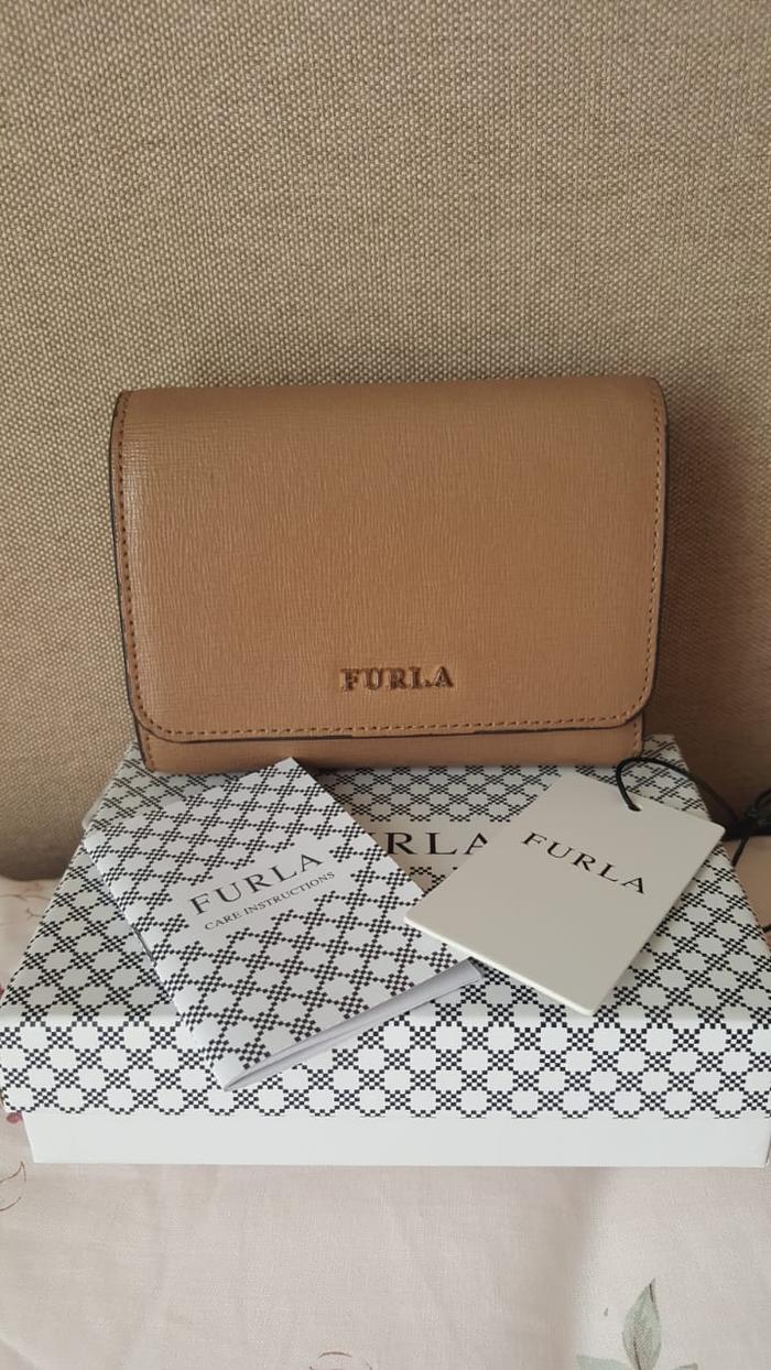 Furla trifold wallet
