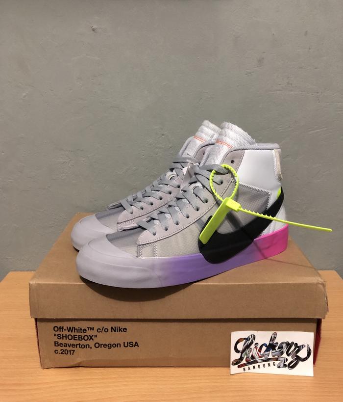 Off White The: 10 x Nike Blazer Mid “Queen” ORIGINAL