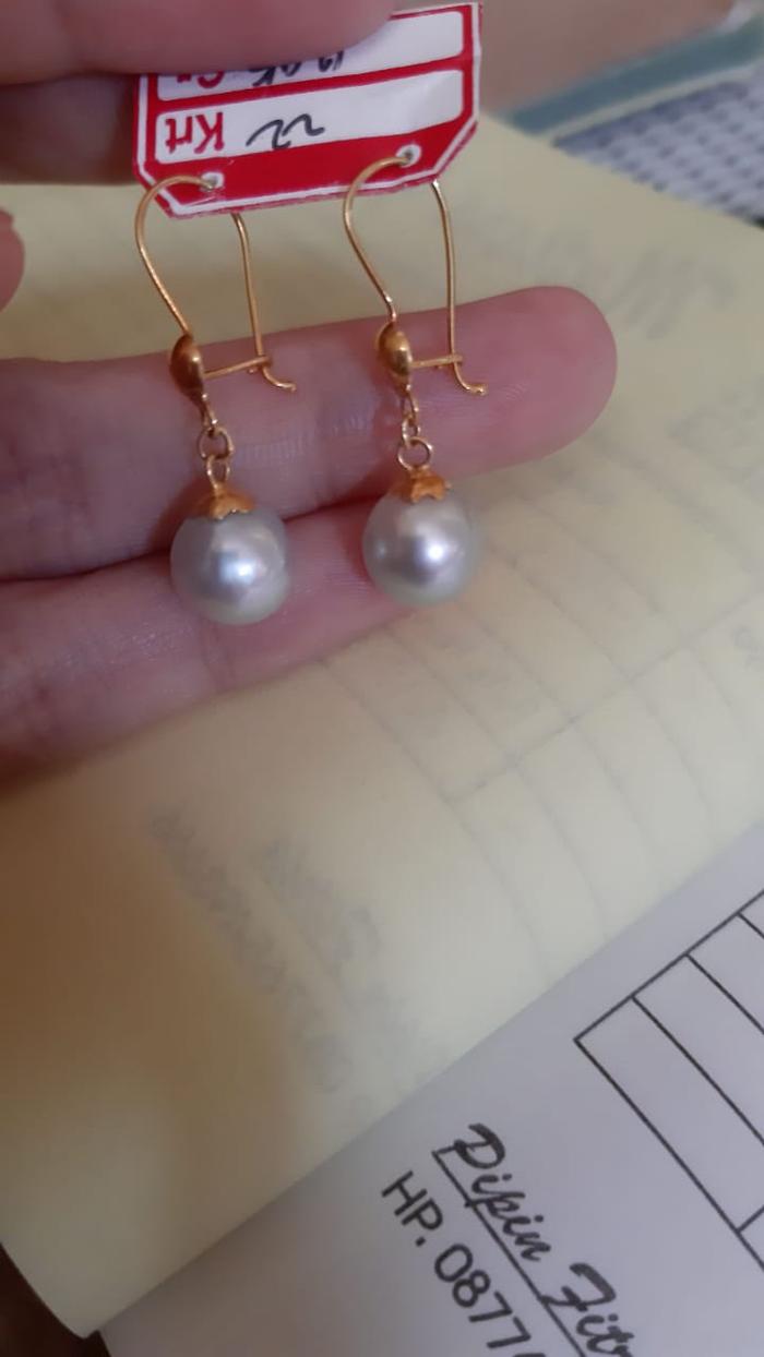 Anting Emas Mutiara Lombok