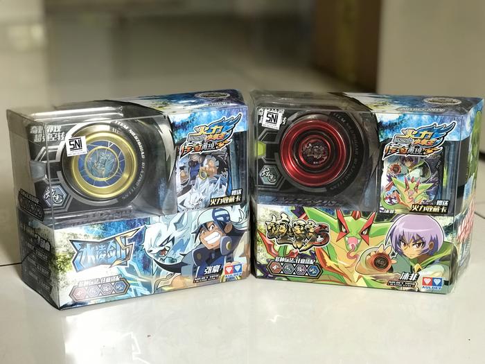 YOYO AULDEY BLAZING TEENS METAL SERIES DARK VIPER ICE SWORD TANPA LED