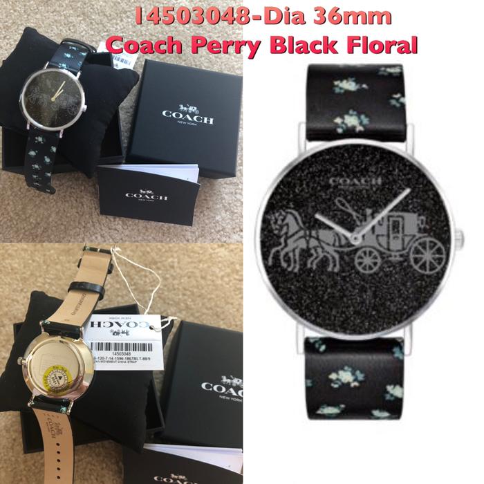 NWT Jam Coach Perry Black Flower Authentic