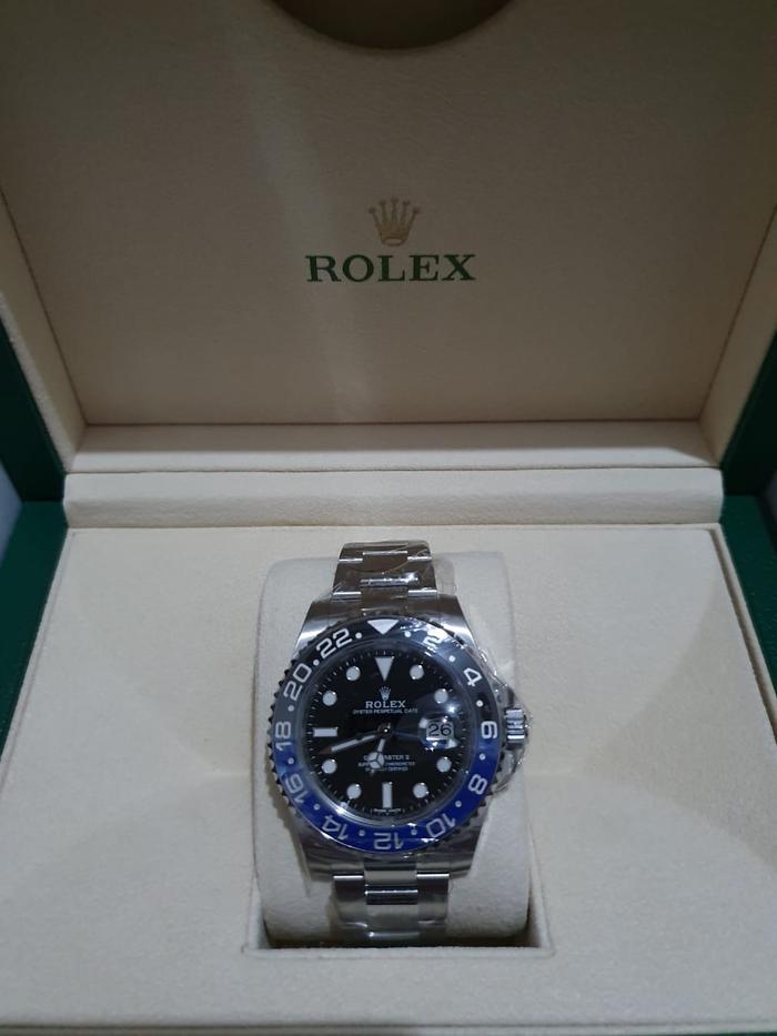 BNIB ROLEX GMT MASTER 2 BATMAN 116710BLNR