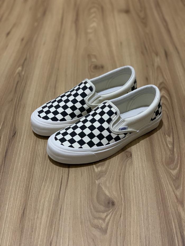 Vans Vault Slipon OG Lx Chekerboard Black & White SS2016