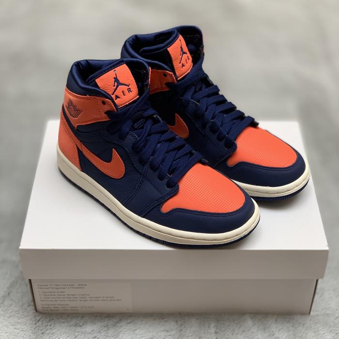 Air Jordan 1 Women Retro High 'Blue Void'(100% AUTHENTIC)Jordan 1 Cewe