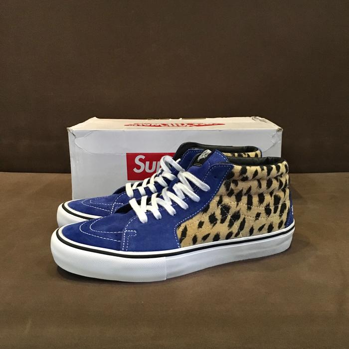 Supreme x Vans Sk8mid Pro Cheetah