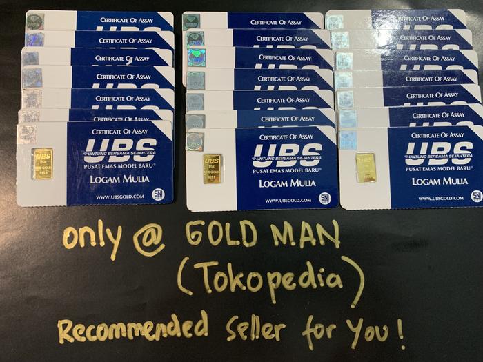[TERMURAH] UBS LOGAM MULIA 1 GRAM (ORIGINAL)