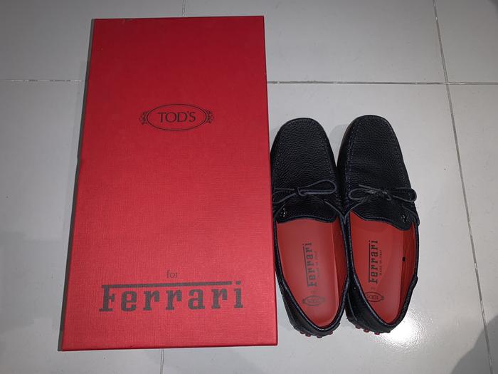 Tods Ferrari Authentic Sepatu Slop Pria