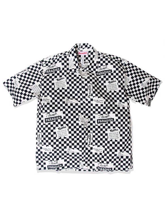 Paradise Youth Club Checkered Shirt