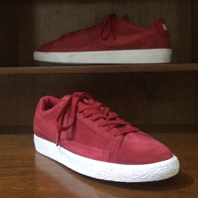 Sepatu Nike Original - Nike SB Blazer Low PRM VNTG Suede Trainers