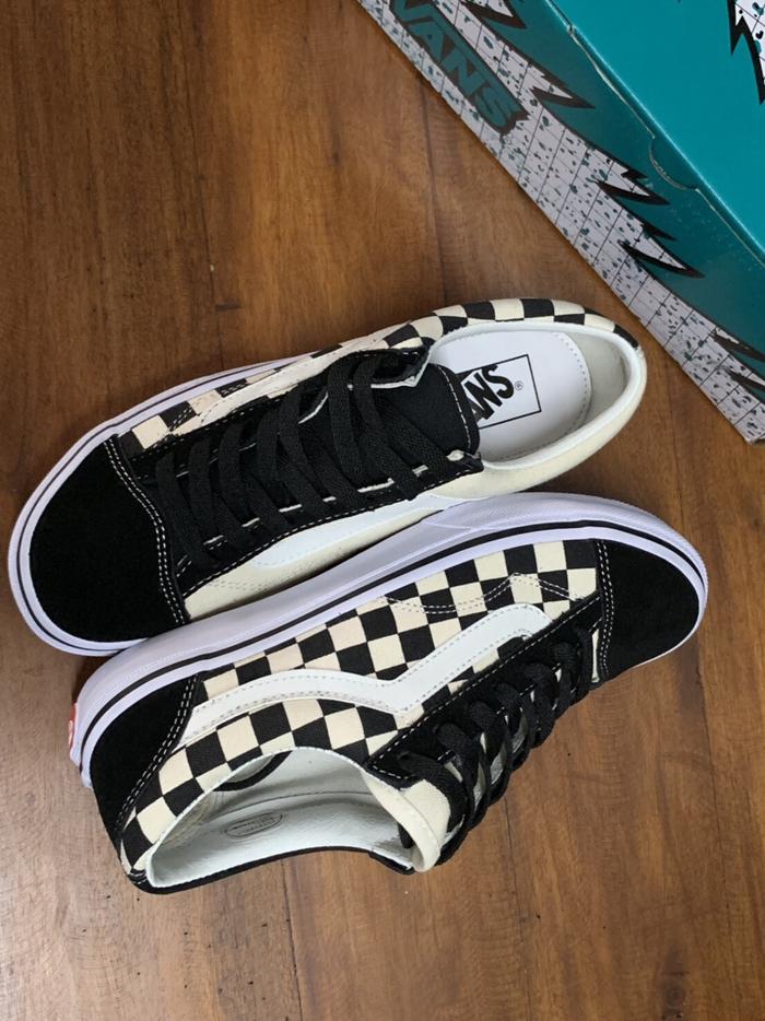 VANS V36OG BILLYS EXCLUSIVE JAPAN BLACK CHECKERBOARD ORIGINAL