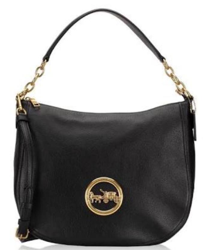Coach Elle Hobo black