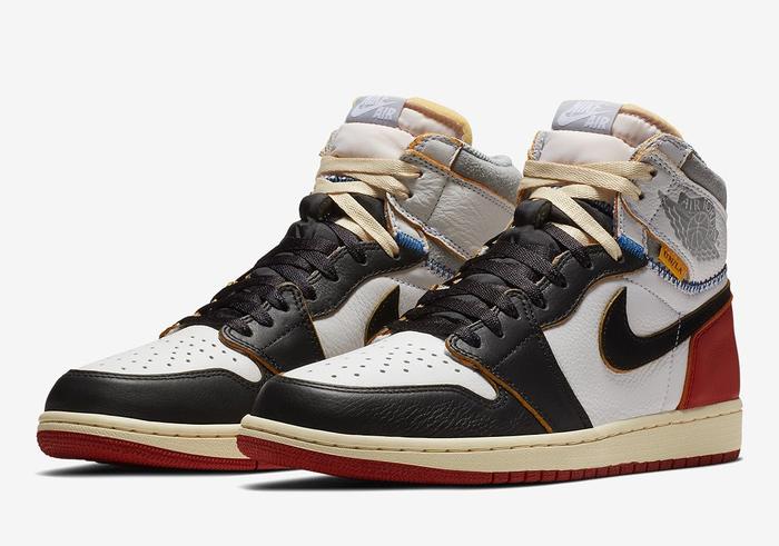 Union x Air Jordan 1 Retro High "Black Toe"