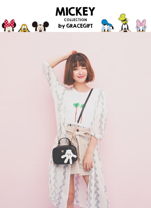 [PO] Gracegift - mickey classic petite chain bag